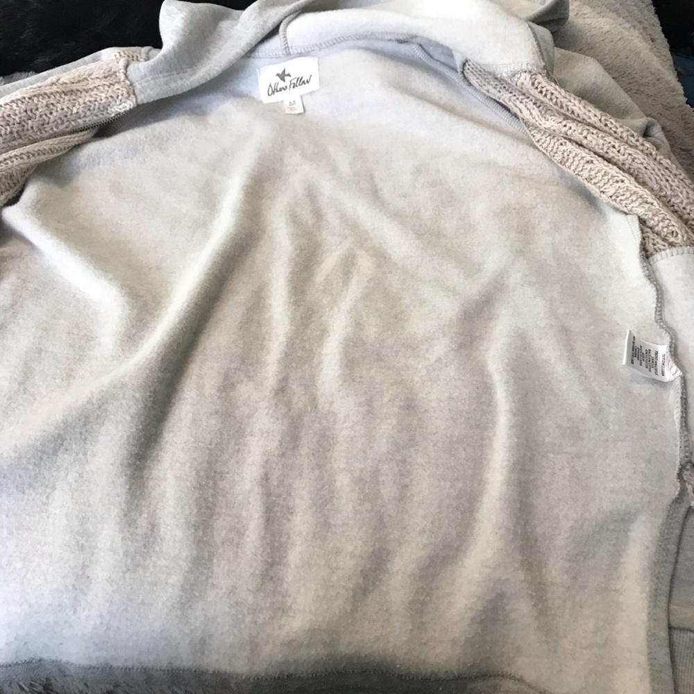 Others Follow Knit sweater style zip Hoodie - Picture 6 of 10